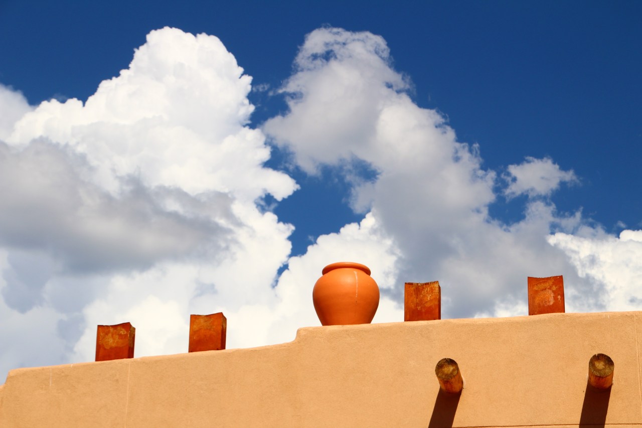 Pojoaque Pot and Sky