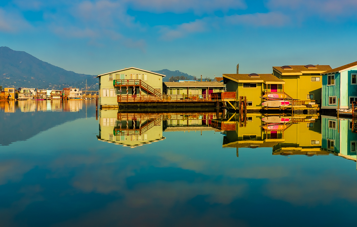 Sausalito floating houses 5485 HDR-