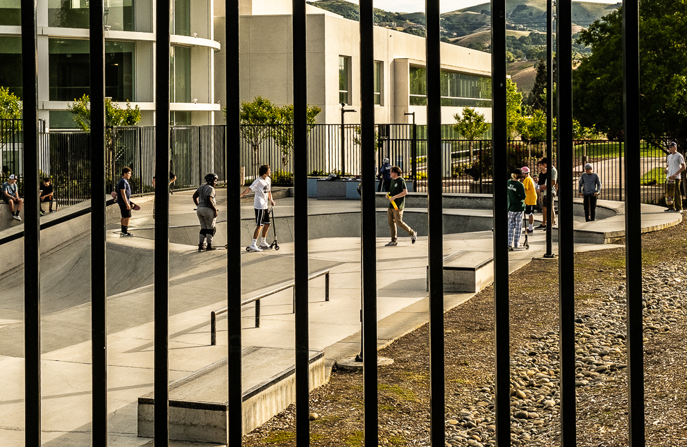 Skateboarding youth return