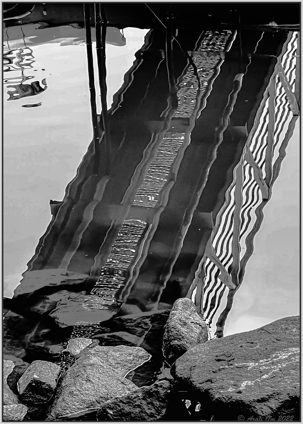 Monochrome Mondays: Walk on&nbsp;water