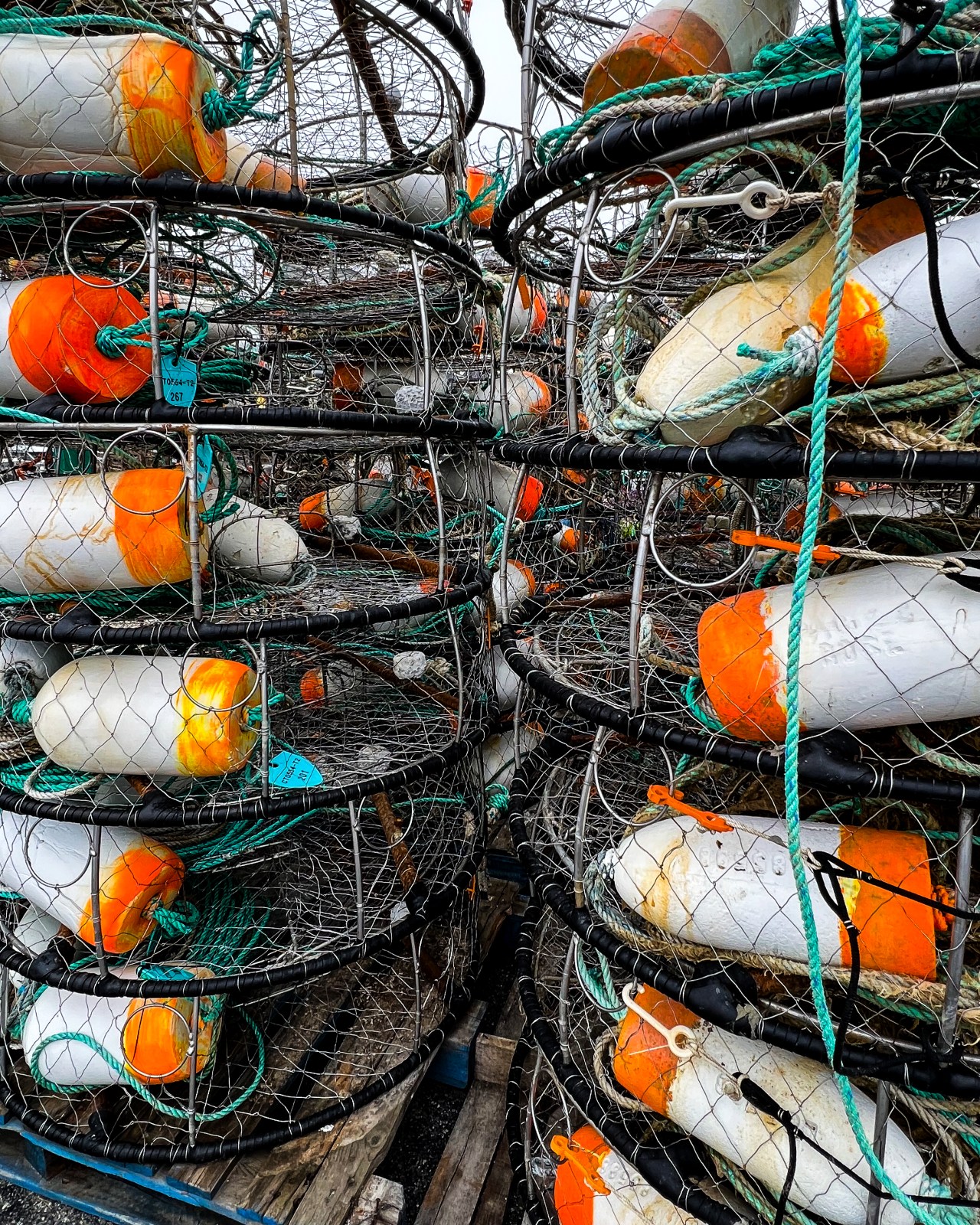 Stacks of reds and&nbsp;greens